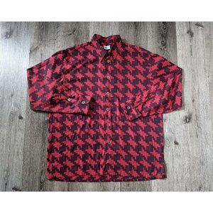 Zanetti Mens Button Down Shirt XL Made In Italy